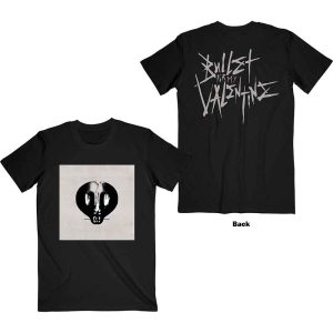 Bullet For My Valentine - Album Cropped & Large Logo Back Uni Bl   in the group MERCHANDISE / T-shirt / Heavy Metal at Bengans Skivbutik AB (5529248r)