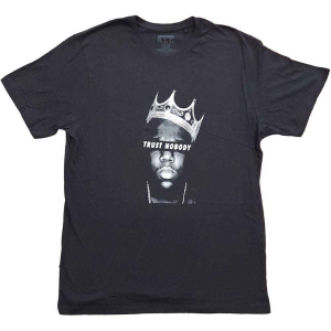 Biggie Smalls - Trust Nobody Uni Bl    in the group MERCHANDISE / T-shirt / Hip Hop-Rap at Bengans Skivbutik AB (5529449r)