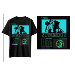Biggie Smalls - Life After Death Neon Uni Bl    in the group MERCHANDISE / T-shirt / Hip Hop-Rap at Bengans Skivbutik AB (5529451r)
