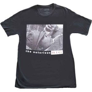Biggie Smalls - Lay Down Uni Bl in the group MERCHANDISE / T-shirt / Hip Hop-Rap at Bengans Skivbutik AB (5529452r)