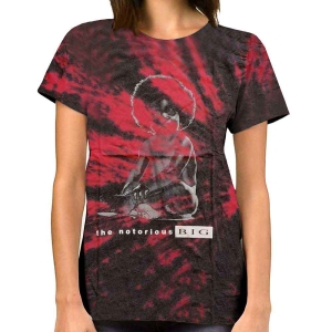 Biggie Smalls - Baby Biggie Uni Red Dip-Dye    in the group MERCHANDISE / T-shirt / Hip Hop-Rap at Bengans Skivbutik AB (5529453r)