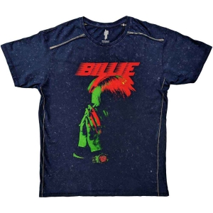 Billie Eilish - Hands Face Snow Wash Uni Navy    in the group MERCHANDISE / T-shirt / Pop-Rock at Bengans Skivbutik AB (5529464r)