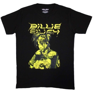 Billie Eilish - Illustration Uni Bl    in the group MERCHANDISE / T-shirt / Pop-Rock at Bengans Skivbutik AB (5529475r)