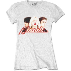 Blondie - Parallel Lines Halftone Lady Wht    in the group MERCH / T-Shirt /  at Bengans Skivbutik AB (5529798r)