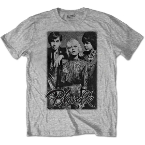 Blondie - Band Promo Uni Grey    in the group MERCH / T-Shirt /  at Bengans Skivbutik AB (5529801r)