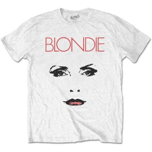 Blondie - Staredown Uni Wht in the group MERCHANDISE / T-shirt / Pop-Rock at Bengans Skivbutik AB (5529802r)