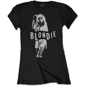 Blondie - Mic Stand Lady Bl    in the group MERCH / T-Shirt /  at Bengans Skivbutik AB (5529803r)