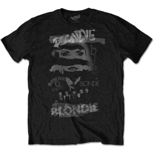 Blondie - Mash Up Uni Bl    in the group MERCHANDISE / T-shirt / Pop-Rock at Bengans Skivbutik AB (5529804r)