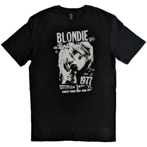 Blondie - 1977 Vintage Uni Bl    in the group MERCH / T-Shirt /  at Bengans Skivbutik AB (5529805r)
