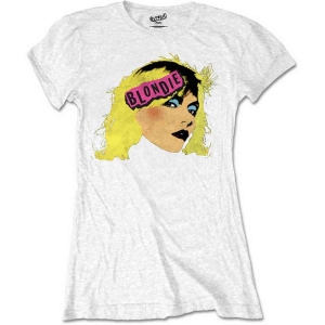 Blondie - Packaged Punk Logo Lady Wht    in the group MERCHANDISE / T-shirt / Pop-Rock at Bengans Skivbutik AB (5529808r)