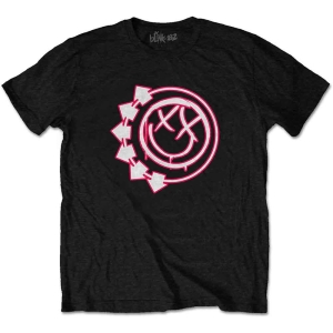 Blink-182 - Six Arrow Smiley Uni Bl in the group MERCHANDISE / T-shirt / Pop-Rock at Bengans Skivbutik AB (5529811r)