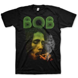 Bob Marley - Smoking Da Erb Uni Bl    in the group MERCHANDISE / T-shirt / Reggae at Bengans Skivbutik AB (5529821r)