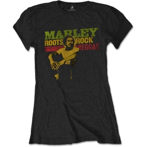Bob Marley - Roots, Rock, Reggae Lady Bl    in the group MERCHANDISE / T-shirt / Reggae at Bengans Skivbutik AB (5529825r)