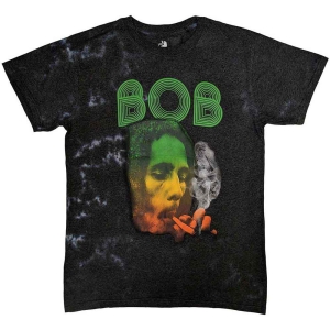 Bob Marley - Smoke Gradient Uni Grey Dip-Dye    in the group MERCHANDISE / T-shirt / Reggae at Bengans Skivbutik AB (5529832r)