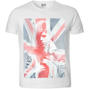 David Bowie - Union Jack & Sax Uni Sublim  1 in the group MERCHANDISE / T-shirt / Pop-Rock at Bengans Skivbutik AB (5530040)
