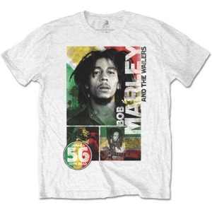 Bob Marley - Packaged 56 Hope Road Rasta Uni Wht    in the group MERCHANDISE / T-shirt / Reggae at Bengans Skivbutik AB (5530202r)