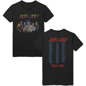 Bon Jovi - Tour '84 Uni Bl    in the group MERCH / T-Shirt /  at Bengans Skivbutik AB (5530205r)