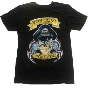 Bon Jovi - Forever Uni Bl    in the group MERCHANDISE / T-shirt / Heavy Metal at Bengans Skivbutik AB (5530211r)