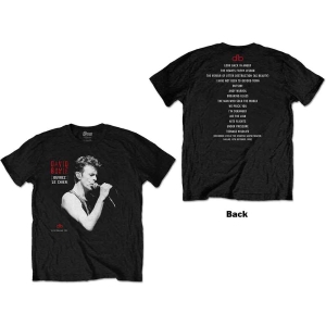 David Bowie - Dallas '95 Uni Bl    in the group MERCH / T-Shirt /  at Bengans Skivbutik AB (5530218r)