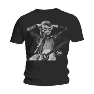 David Bowie - Acoustics Uni Bl    in the group MERCHANDISE / T-shirt / Pop-Rock at Bengans Skivbutik AB (5530233r)