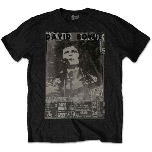 David Bowie - Ziggy Live Uni Bl    in the group MERCH / T-Shirt /  at Bengans Skivbutik AB (5530246r)
