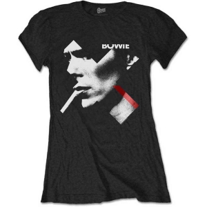 David Bowie - X Smoke Red Lady Bl    in the group MERCHANDISE / T-shirt / Pop-Rock at Bengans Skivbutik AB (5530247r)