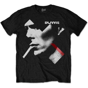 David Bowie - X Smoke Red Uni Bl    in the group MERCH / T-Shirt /  at Bengans Skivbutik AB (5530248r)