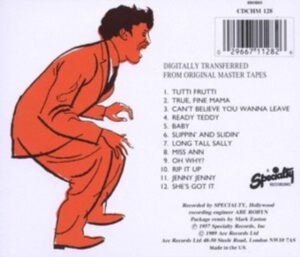 Little Richard - Here's Little Richard in the group CD / Pop-Rock at Bengans Skivbutik AB (553029)