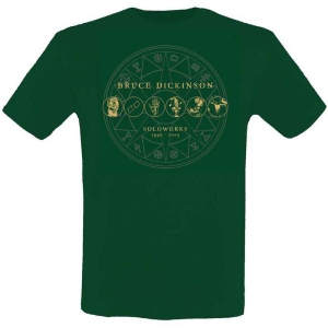Bruce Dickinson - Soloworks Uni Green    in the group MERCHANDISE / T-shirt / Hårdrock at Bengans Skivbutik AB (5530389)