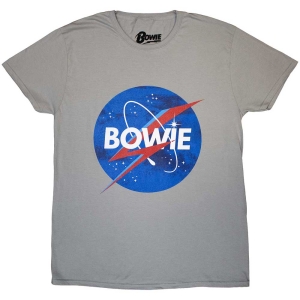 David Bowie - Starman Logo Uni Grey    in the group MERCH / T-Shirt /  at Bengans Skivbutik AB (5530636r)