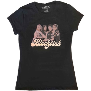 Blackpink - Photo Lady Bl    in the group MERCHANDISE / T-shirt / K-Pop at Bengans Skivbutik AB (5530638r)