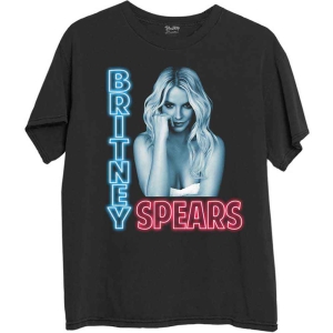Britney Spears - Neon Light Uni Bl    in the group MERCHANDISE / T-shirt / Pop-Rock at Bengans Skivbutik AB (5530647r)