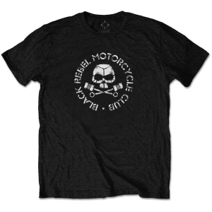 Black Rebel Motorcycle Club - Piston Skull Uni Bl    in the group MERCH / T-Shirt /  at Bengans Skivbutik AB (5530648r)