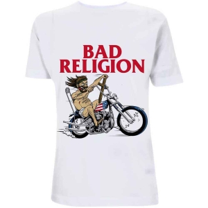 Bad Religion - American Jesus Uni Wht    in the group MERCH / T-Shirt /  at Bengans Skivbutik AB (5530650r)