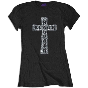 Black Sabbath - Cross Diamante Lady Bl    in the group MERCHANDISE / T-shirt / Heavy Metal at Bengans Skivbutik AB (5530674r)