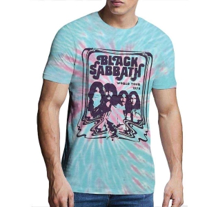 Black Sabbath - World Tour '78 Uni Green Dip-Dye    in the group MERCH / T-Shirt /  at Bengans Skivbutik AB (5530686r)