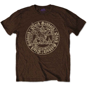 Black Sabbath - Henry Pyramid Emblem Uni Brown    in the group MERCHANDISE / T-shirt / Heavy Metal at Bengans Skivbutik AB (5530691r)
