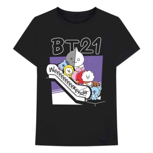 Bt21 - Weekend Uni Bl    in the group MERCHANDISE / T-shirt / K-Pop at Bengans Skivbutik AB (5530785r)