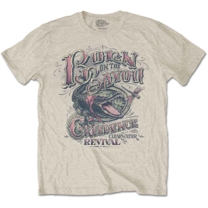Creedence Clearwater Revival - Born On The Bayou Uni Sand    in the group MERCHANDISE / T-shirt / Pop-Rock at Bengans Skivbutik AB (5531070r)