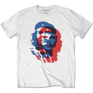 Che Guevara - Blue & Red Uni Wht in the group MERCHANDISE / T-shirt / Övrigt at Bengans Skivbutik AB (5531085r)