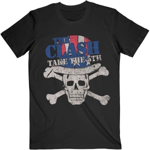 The Clash - Take The 5Th Uni Bl    in the group MERCHANDISE / T-shirt / Punk at Bengans Skivbutik AB (5531089r)