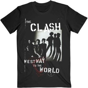 The Clash - Westway To The World Uni Bl    in the group MERCHANDISE / T-shirt / Punk at Bengans Skivbutik AB (5531090r)