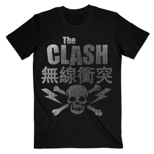 The Clash - Skull & Crossbone Uni Bl    in the group MERCH / T-Shirt /  at Bengans Skivbutik AB (5531096r)