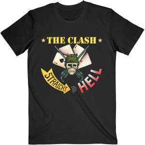 The Clash - Straight To Hell Single Uni Bl    in the group MERCH / T-Shirt /  at Bengans Skivbutik AB (5531098r)