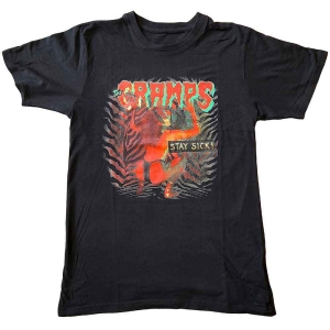 The Cramps - Stay Sick Uni Bl in the group MERCHANDISE / T-shirt / Pop-Rock at Bengans Skivbutik AB (5531100r)