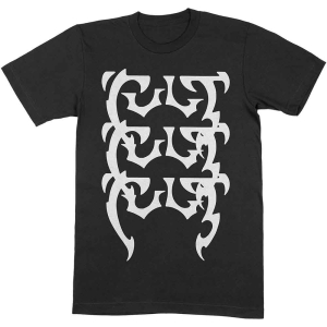 The Cult - Repeating Logo Uni Bl    in the group MERCHANDISE / T-shirt / Heavy Metal at Bengans Skivbutik AB (5531105r)