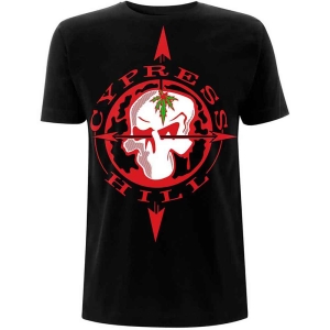 Cypress Hill - Skull Compass Uni Bl    in the group MERCHANDISE / T-shirt / Hip Hop-Rap at Bengans Skivbutik AB (5531112r)