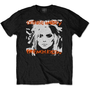 Debbie Harry - French Kissin' Uni Bl    in the group MERCHANDISE / T-shirt / Pop-Rock at Bengans Skivbutik AB (5531360r)