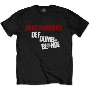 Debbie Harry - Def, Dumb & Blonde Uni Bl in the group MERCHANDISE / T-shirt / Pop-Rock at Bengans Skivbutik AB (5531362r)