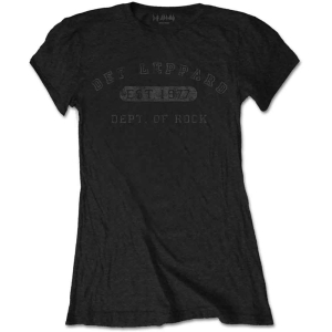 Def Leppard - Collegiate Logo Lady Bl    in the group MERCH / T-Shirt /  at Bengans Skivbutik AB (5531366r)